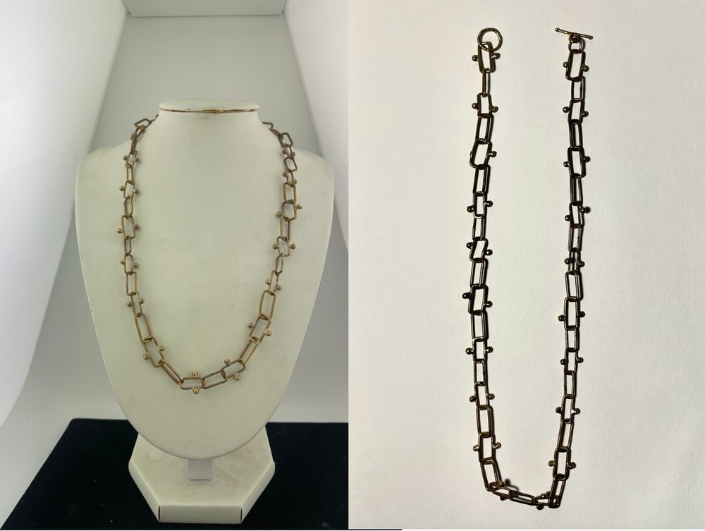 Brass Chain Necklace